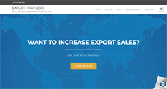 Desktop Screenshot of exportpartners.co.uk