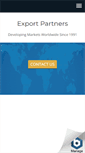 Mobile Screenshot of exportpartners.co.uk